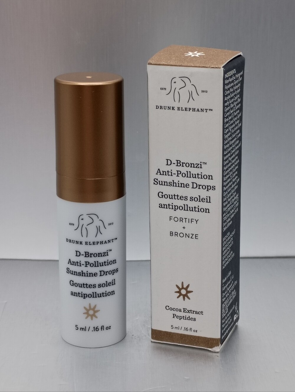 5 For $25 Item🌸 Drunk Elephant D-Bronzi Anti Pollution Sunshine Drops
